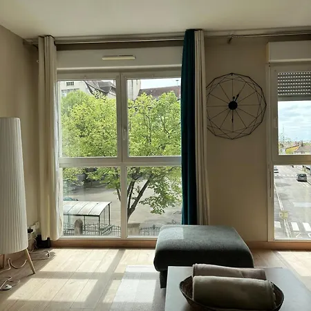Apartmán Hygge - T2 Climatise Proche Centre Parking Gratuit Colmar